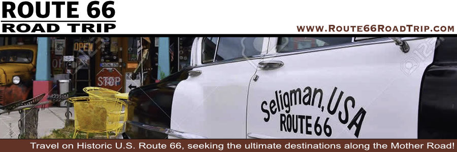 Road trip on the Mother Road to Seligman, Arizona, the birthplace of Historic U.S. Route 66