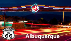 Albuquerque on Route 66 in New Mexico