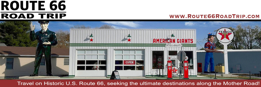 Road trip on Route 66 to Atlanta, Illinois
