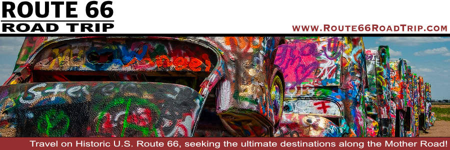 The Cadillac Ranch ... classic, half-buried Cadillacs! West of Amarillo Texas
