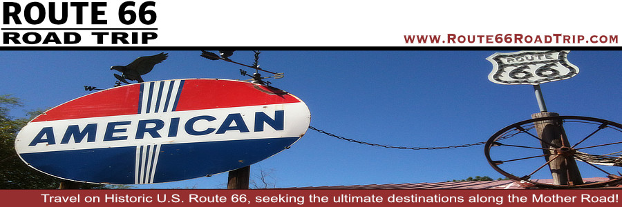 Road Trip Visitors Guide for Chandler, Oklahoma on US Route 66, attractions, maps and photographs