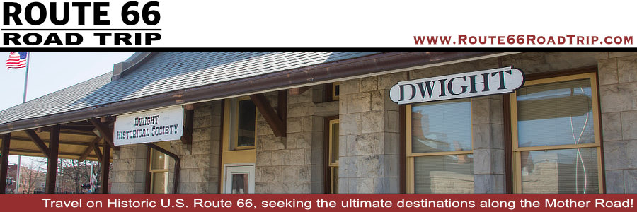 Road trip on Route 66 to Dwight, Illinois