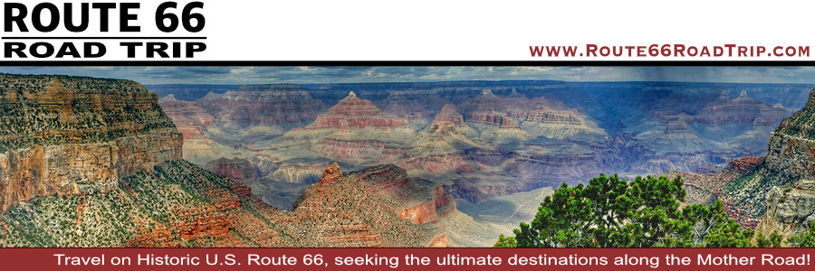 Road Trip Visitors Guide for the Grand Canyon ... a side trip from US Route 66, attractions, maps and photographs