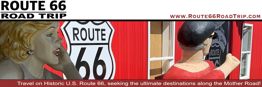 The Pink Elephant Antique Mall in Livingston, Illinois on Route 66