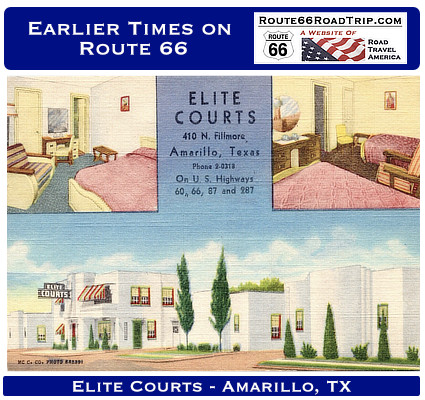 Elite Courts, 410 N. Fillmore, on U.S. Highway 66 in Amarillo, Texas