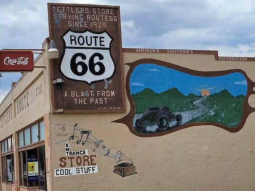 The Settlers Store, serving Route 66 since 1929 ... Ash Fork, Arizona, along Historic Route 66