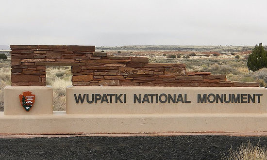 Wupatki National Monument Entrance ... near Flagstaff, Arizona