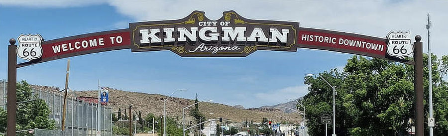 Welcome to Historic Downtown Kingman, Arizona ... Heart of Route 66