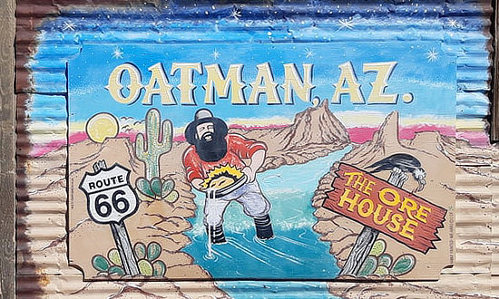 The Ore House in Oatman, Arizona on Historic US Route 66