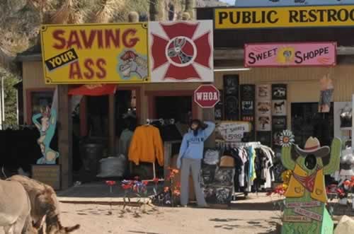 Saving Your Ass store in Oatman