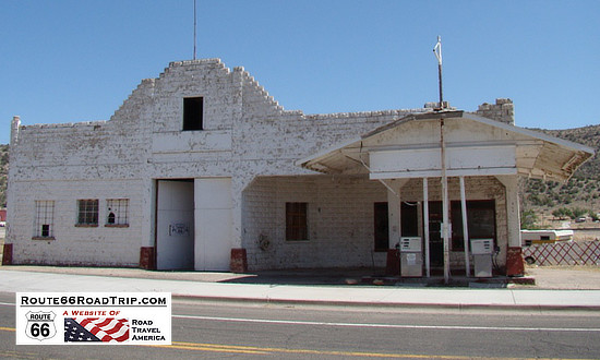 John Osterman Gas Station, Peach Springs, Arizona, on Historic Route 66
