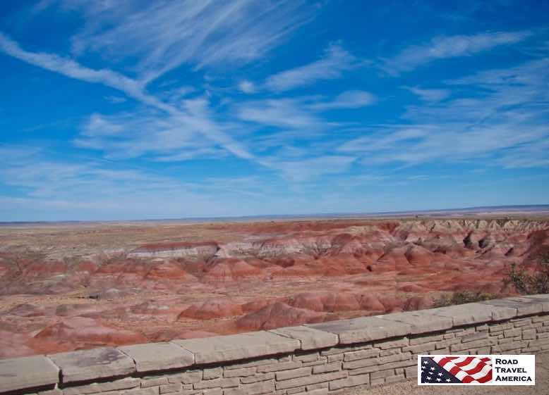 The Painted Desert in Arizona, pathway of Historic Route 66
