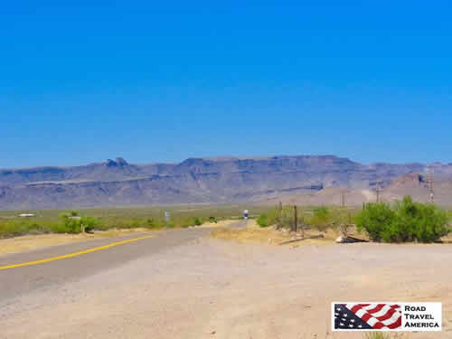 Route 66 heading westbound from Kingman to Oatman