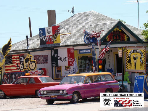 The Motoporium ... A shopping paradise in Seligman!