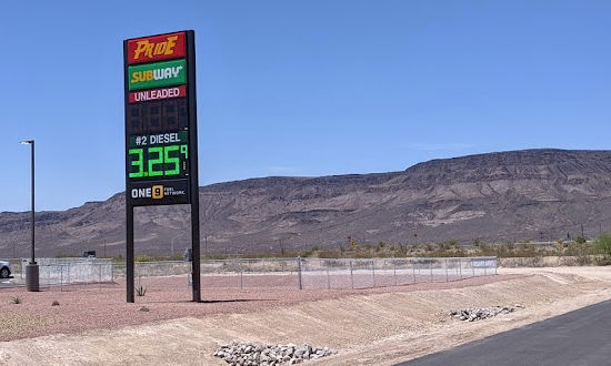 Pride Travel Center in Yucca, Arizona