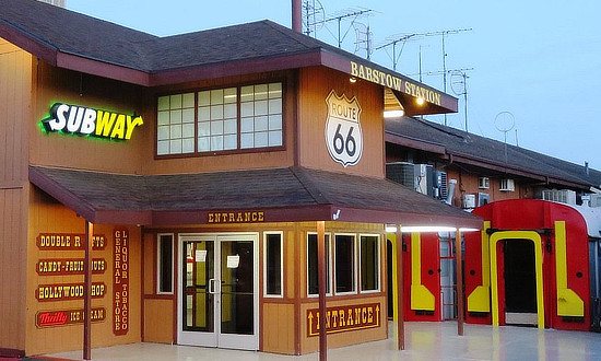 Barstow Station in Barstow, California: McDonalds, Subway and more!