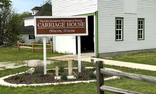 J.P. Hieronymus Carriage House in Atlanta, Illinois