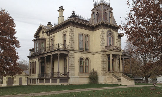 David Davis Mansion in Bloomington, Illinois