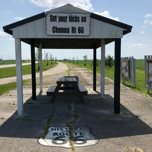 Get your kicks on Chenoa Route 66 in Illinois