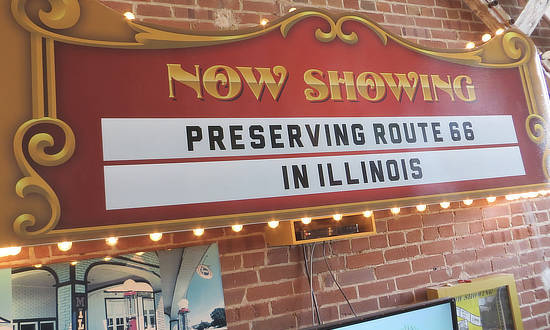 Illinois Route 66 Hall of Fame and Museum, Pontiac, Illinois ... Now showing ... Preserving Route 66 in Illinois