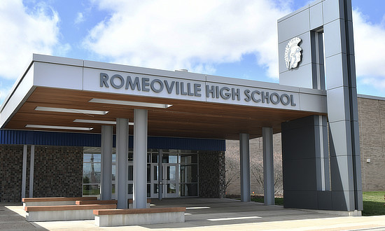 Romeoville High School in Illinois