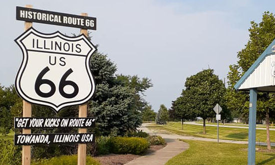 Towanda, Illinois along Route 66