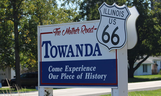 Towanda, Illinois along Route 66 ... Come experience our piece of history on the Mother Road