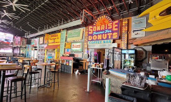 Interior view of Motorheads in Springfield, Illinois