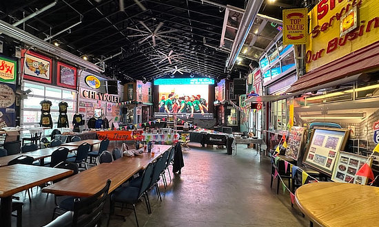 Interior view of Motorheads in Springfield, Illinois