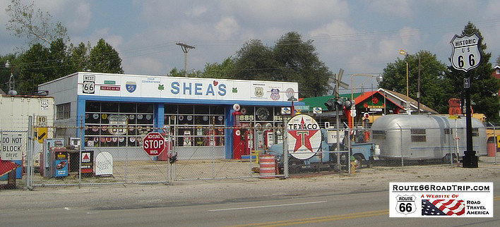 Shea's on Route 66 in Springfield, Illinois, circa 2009