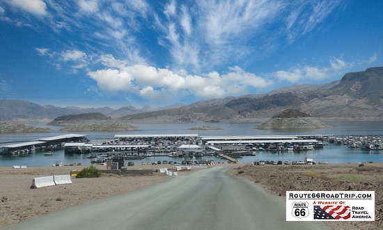 Marina on Lake Mead near Las Vegas