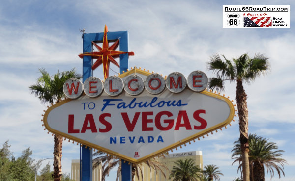 The famous sign ... Welcome to Fabulous Las Vegas, Nevada