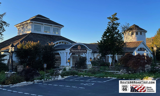 Registration area at Big Cedar Lodge near Branson, Missouri