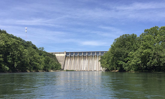 Dam near Branson Missouri