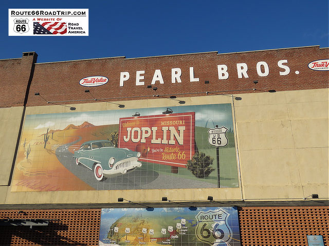 Joplin, Missouri mural at Pearl Brothers