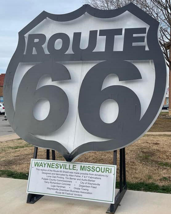 Waynesville, Missouri, on Historic US Route 66