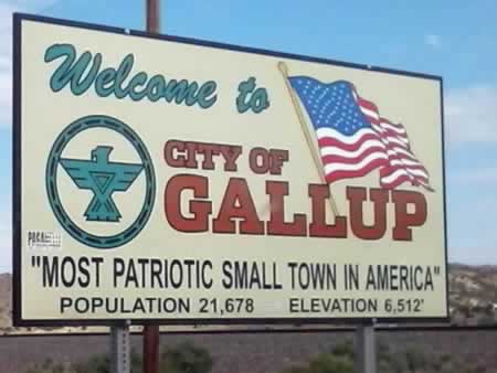 Welcome to the City of Gallup, New Mexico ... "Most Patriotic Small Town in America"