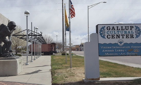 Gallup Cultural Center in Western New Mexico