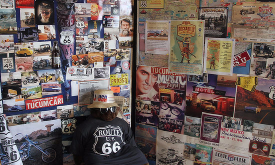 One of the many display areas at the Tee Pee Curios ... at 924 East Route 66 Boulevard in Tucumcari