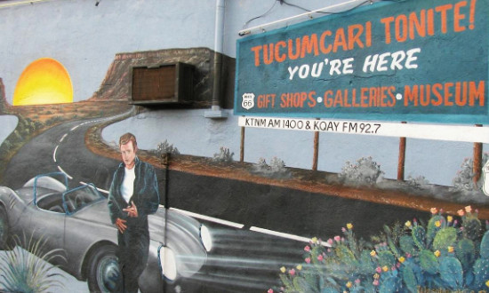 Tucumcari Tonite mural ... You're Here!