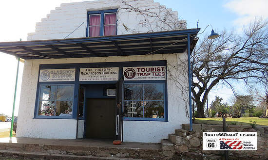 The Historic Richardson Building, since 1923, in Arcadia, Oklahoma