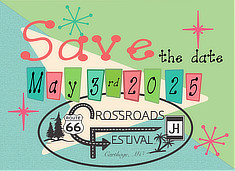Route 66 Crossroads Festival in Carthage, Missouri