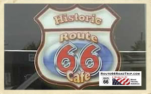 Route 66 Cafe in Cuba, MO