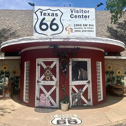 Texas Route 66 Visitor Center in Amarillo, Texas