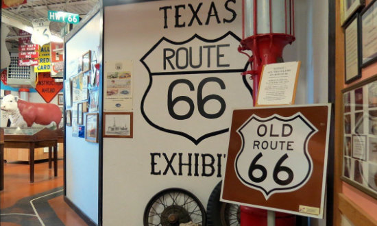 Texas Route 66 Museum in McLean, Texas ... a Tribute to Barbed Wire