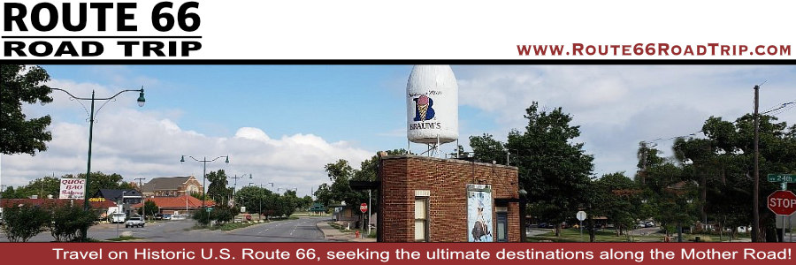 The Milk Bottle Grocery on Historic Route 66 in Oklahoma City 