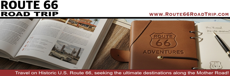 Top 100 Popular Attractions, Cities & Stops on Historic Route 66, from beginning in Chicago to its end in Santa Monica, California