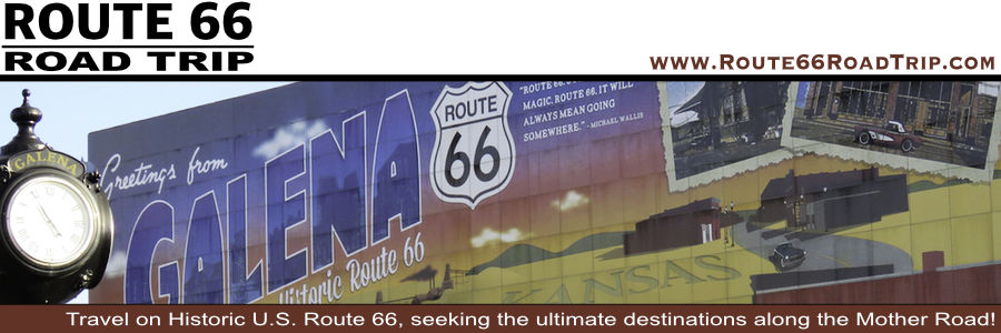 Route 66 road trip to Luigi's Pit Stop in Galena, Kansas
