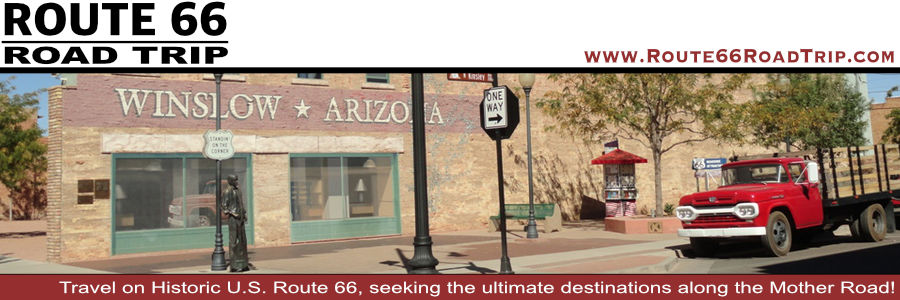 Standin on the Corner, in Winslow, Arizona, on Historic U.S. Route 66