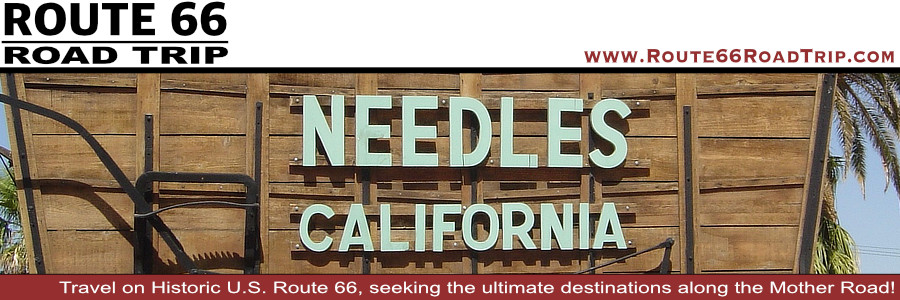 Road Trip Visitors Guide for Needles, California on US Route 66, attractions, maps and photographs